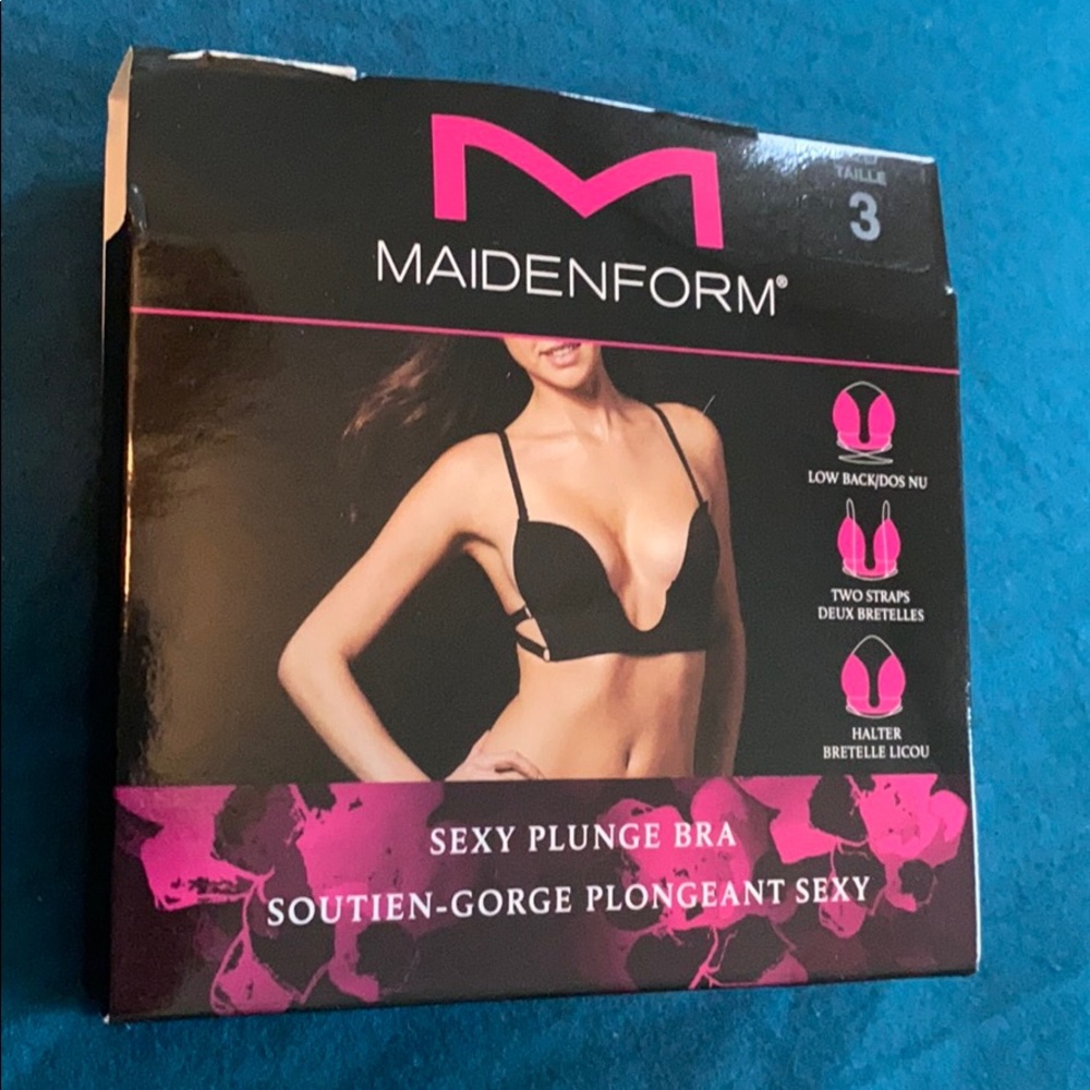 Sexy plunge bra